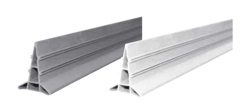 RÈGLE JOINT 40MM PVC DE 3M GRIS